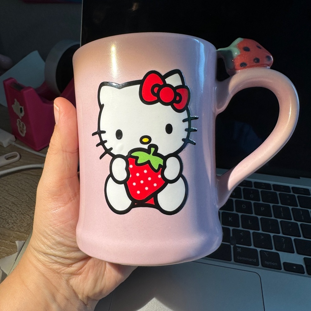 Pink mug hello kitty